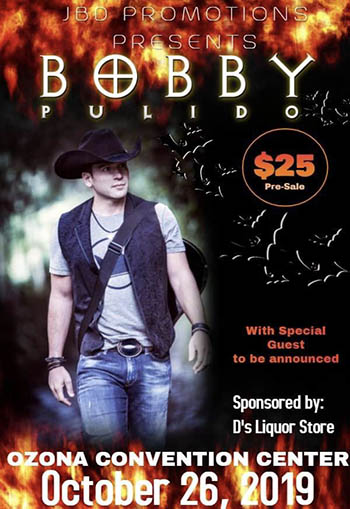 Bobby Pulido Concert in Ozona, TX