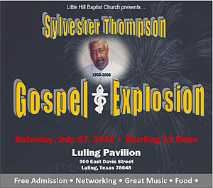 Little Hill Baptist Church Sylvester Thompson Gospel Explosion