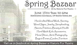 Spring Bazaar at Historic Fox Theatre