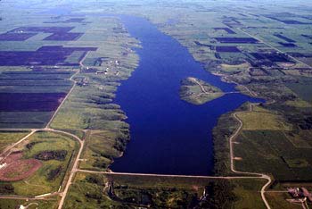 Jamestown Reservoir, North Dakota
