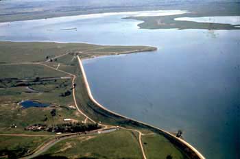 Belle Fourche Reservoir, South Dakota