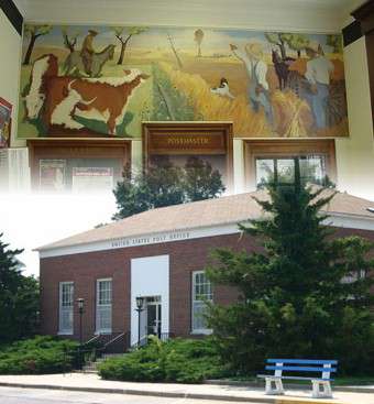 Post Office Mural