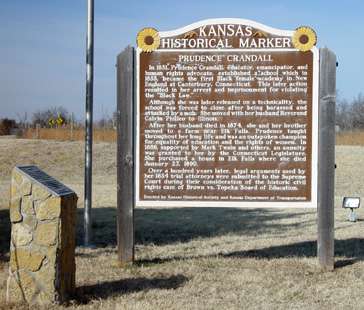 Prudence Crandall Memorial Markers