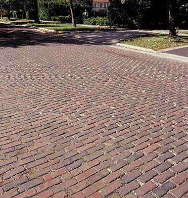 Brick Streets - Downtown Business District - Park