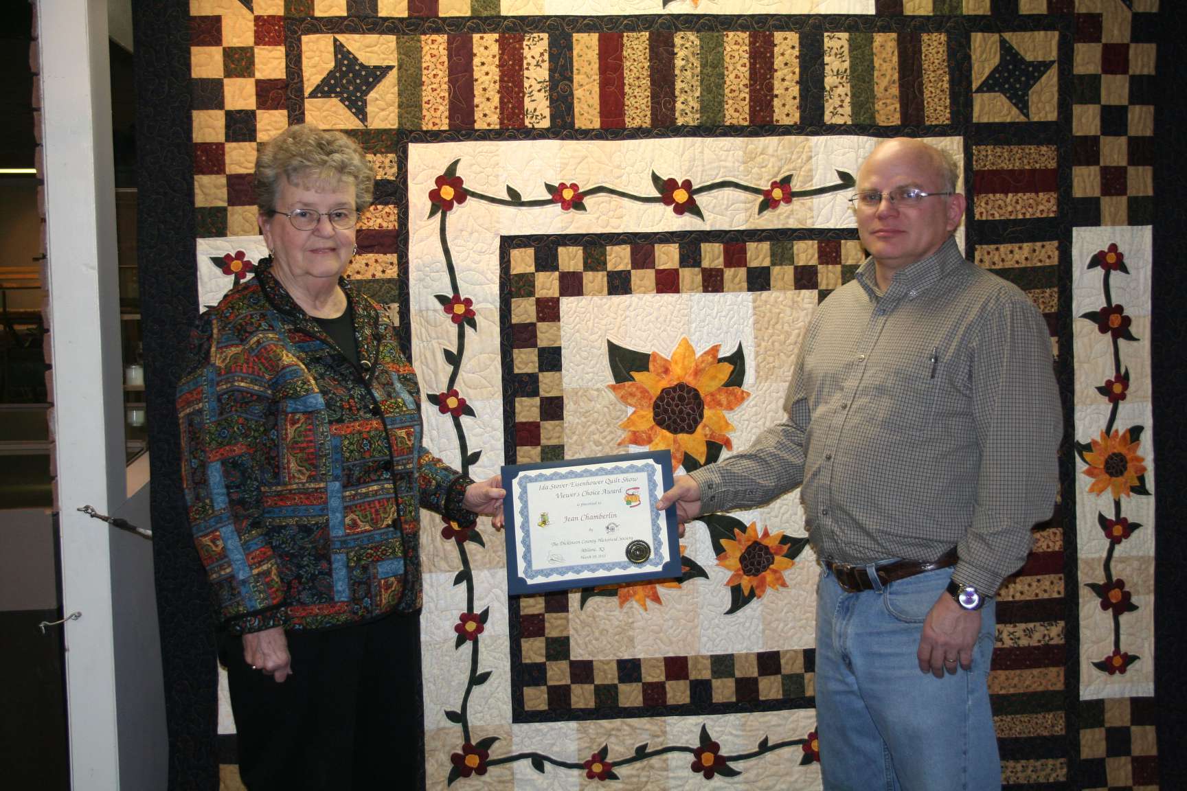 Ida Stover Eisenhower Memorial Quilt Show