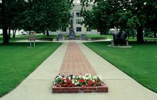 Memorial Day Ceremony at Veteran's Memorial