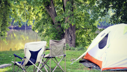 Primitive Tent Camping